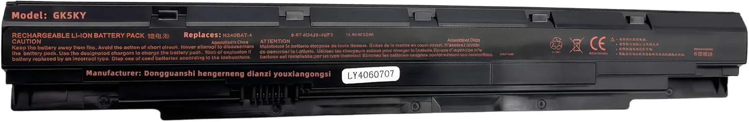 باتری لپ تاپ 32Wh N240BAT-4 N240BAT-3 برای CLEVO N250LU N250JU N240BU N240JU N240PU Sager NP3240 NP3245 6-87-N24JS-4UF3 4UF1 6-87-N24JS-42L3 42L2 6-87-N24JS-42L 6-87-N24JS-42F1 با عملکرد بالا باتری لپ تاپ 32Wh N240BAT-4 N240BAT-3 برای CLEVO N250LU N250JU N240BU N240JU N240PU Sager NP3240 NP3245 6-87-N24JS-4UF3 4UF1 6-87-N24JS-42L3 42L2 6-87-N24JS-42L 6-87-N24JS-42F1 با عملکرد بالا