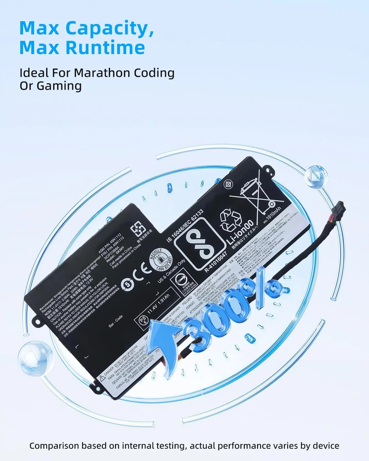 باتری لپ تاپ جایگزین 24WH 45N1112 45N1113 برای لنوو ThinkPad T440 T450 T450S T460 X240 X240S X250 X260 A275 سری 45N1111 01AV459 45N1109 45N1773 45N1108 L16M3P71 11.4V با عملکرد بالا