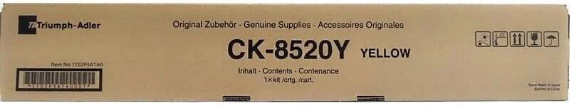 کارتریج تونر Triumph Adler CK-8520، بازدهی تا 6000 صفحه، زرد | CK-8520Y