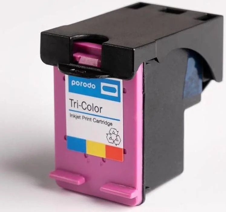 کارتریج جوهر سه رنگ 62 Porodo برای پرینترهای دستی قابل حمل Porodo، رنگ های زنده و واقعی، کارتریج با قابلیت چاپ 165 خط کارتریج جوهر سه رنگ 62 Porodo برای پرینترهای دستی قابل حمل Porodo، رنگ های زنده و واقعی، کارتریج با قابلیت چاپ 165 خط