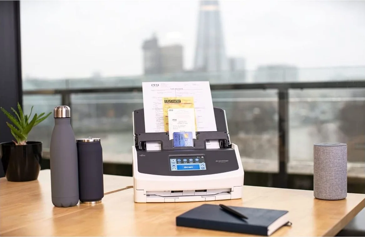 اسکنر اسناد فوجیتسو ScanSnap iX1600 با قابلیت اتصال به فضای ابری، مناسب برای مک یا کامپیوتر، سفید اسکنر اسناد فوجیتسو ScanSnap iX1600 با قابلیت اتصال به فضای ابری، مناسب برای مک یا کامپیوتر، سفید