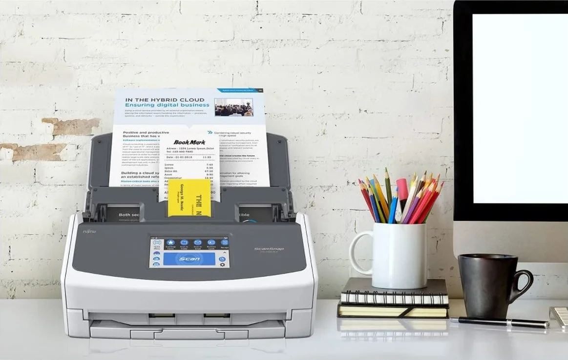 اسکنر اسناد فوجیتسو ScanSnap iX1600 با قابلیت اتصال به فضای ابری، مناسب برای مک یا کامپیوتر، سفید اسکنر اسناد فوجیتسو ScanSnap iX1600 با قابلیت اتصال به فضای ابری، مناسب برای مک یا کامپیوتر، سفید