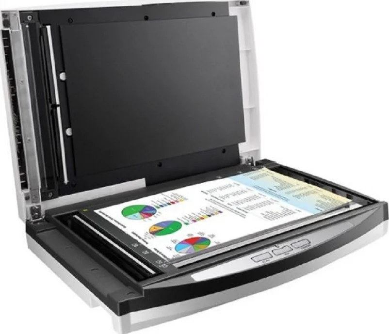 اسکنر تخت و ADF سایز A4 Plustek Smart Office، سرعت اسکن 32ppm/64ipm، ظرفیت 50 برگه، چرخه کاری 3000 صفحه در روز، تشخیص خودکار، رابط USB 2.0، LED | PL3060