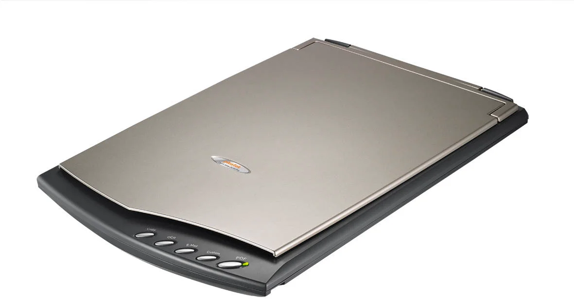 اسکنر تخت A4 پلاستک OpticSlim 2610 Pro، رزولوشن 200، 1200 dpi، سنسور تصویر CIS، حالت های اسکن ورودی 48 بیتی؛ خروجی 24 بیتی، سرعت اسکن 8 ثانیه، USB 2.0، سازگار با Win & Mac | 60-7M6-A8M100-C