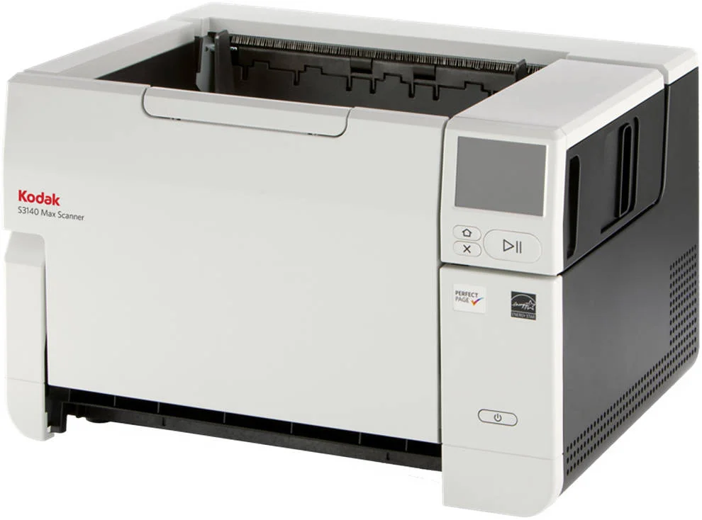 اسکنر Kodak S3140 MAX، تغذیه خودکار 500 برگی، سرعت اسکن 140 صفحه در دقیقه (یک رو) / 280 تصویر در دقیقه (دو رو)، فناوری OCR (تشخیص نوری کاراکتر)، USB-B/USB-A/Ethernet، سفید | 8009441 اسکنر Kodak S3140 MAX، تغذیه خودکار 500 برگی، سرعت اسکن 140 صفحه در دقیقه (یک رو) / 280 تصویر در دقیقه (دو رو)، فناوری OCR (تشخیص نوری کاراکتر)، USB-B/USB-A/Ethernet، سفید | 8009441
