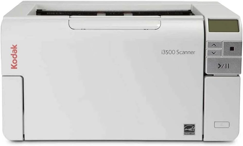 اسکنر Kodak Alaris i3500، نمایشگر 5 اینچی، حسگر CCD، رزولوشن اپتیکال 600 x 600 DPI، عمق رنگ 24 بیتی، اسکنر ADF، ظرفیت ADF 300 برگی، سفید | 1065036