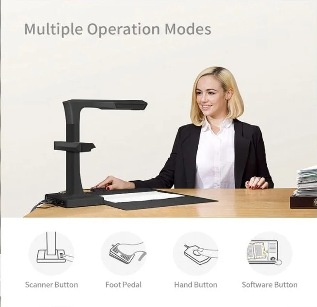 اسکنر پیشرفته کتاب و اسناد CZUR ET16 Plus، نسل دوم صاف کننده خودکار، فناوری Deskew، دوربین 16 مگاپیکسلی سونی، ضبط A3، OCR 186 زبان، PDF قابل تبدیل/PDF قابل جستجو/Word/TIFF/Excel | CZUR ET16 Plus Adv اسکنر پیشرفته کتاب و اسناد CZUR ET16 Plus، نسل دوم صاف کننده خودکار، فناوری Deskew، دوربین 16 مگاپیکسلی سونی، ضبط A3، OCR 186 زبان، PDF قابل تبدیل/PDF قابل جستجو/Word/TIFF/Excel | CZUR ET16 Plus Adv