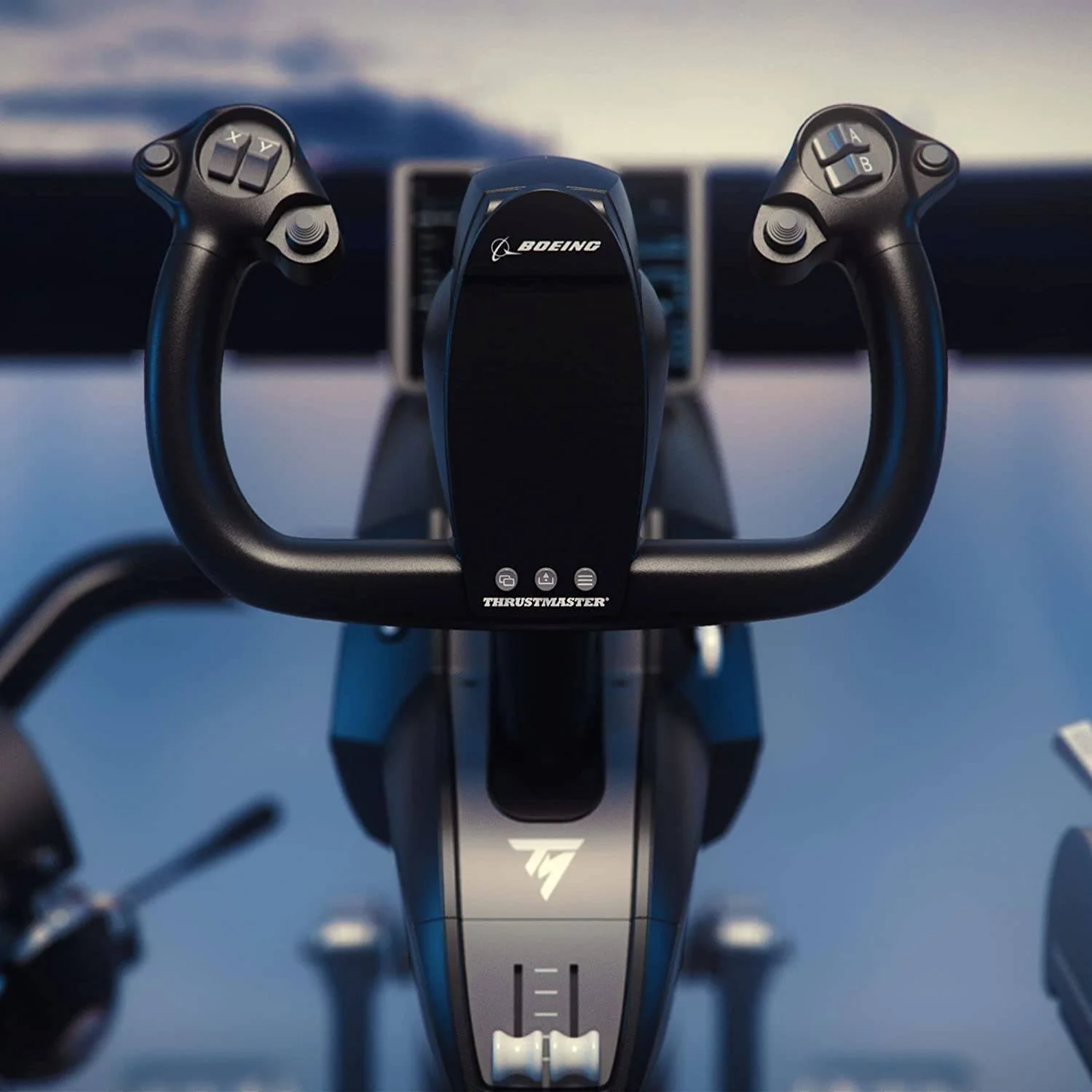 مجموعه پرواز بوئینگ Thrustmaster - بسته یوک TCA نسخه بوئینگ + پدال های رادر Thrustmaster T.Flight