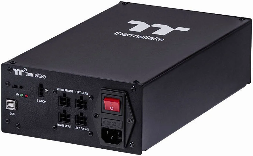 سیستم حرکتی ترمالتیک GM5 3DOF، پاسخ دینامیکی با دامنه حرکتی زیاد، پاسخ آهسته و پایدار، پاسخ سریع به جزئیات، پاسخ به کج شدن از زوایای مختلف، مشکی | GSC-GM5-MSASBB-22