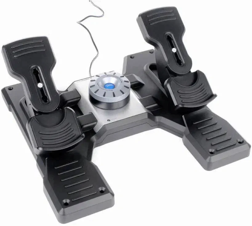 پدال های رادِر پرواز سای تک پرو، تنظیم کشش، USB، فناوری هوشمند، سازگار با تمام عناوین پرواز، PC، شبیه سازی پرواز | 021165105539