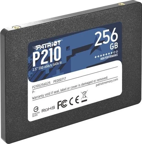 درایو حالت جامد داخلی Patriot P210 2.5" 256GB SATA III (SSD) | P210S256G25