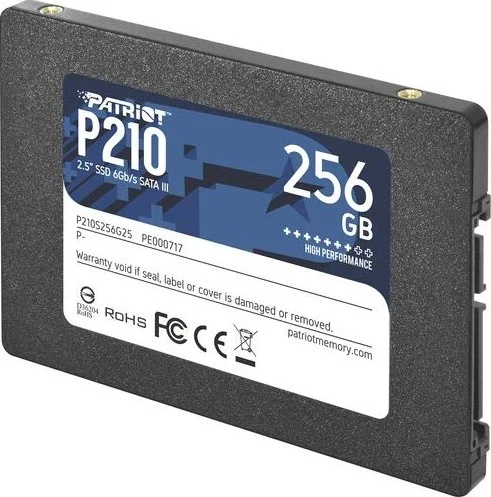 درایو حالت جامد داخلی Patriot P210 2.5" 256GB SATA III (SSD) | P210S256G25