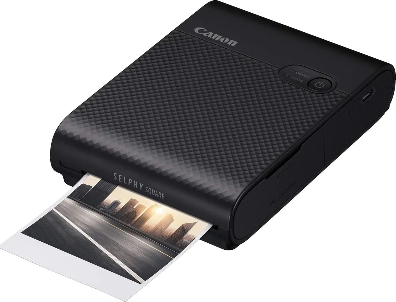 چاپگر عکس رنگی قابل حمل بی سیم Canon Selphy Square QX10 - مشکی