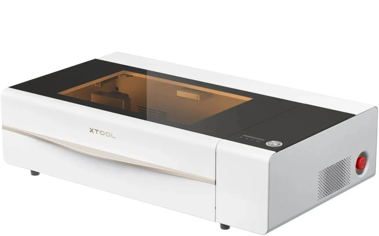 دستگاه برش لیزری CO2 رومیزی xTool P2S 55W، دوربین دوگانه، فوکوس خودکار، ناحیه کار 600 در 305 میلی متر، نرم افزار هوشمند، سازگاری با بیش از 300 ماده، طراحی از پیش مونتاژ شده برای چوب، اکریلیک، چرم، شیشه و موارد دیگر | P2S