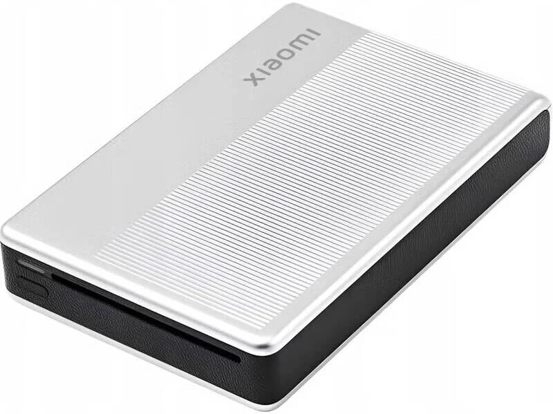 چاپگر عکس قابل حمل شیائومی 1S، طراحی قابل حمل، فناوری ZINK با رزولوشن 313 x 512dpi، بلوتوث 5.2، باتری لیتیوم یونی پلیمری 7.4 ولت، خاکستری | 1S