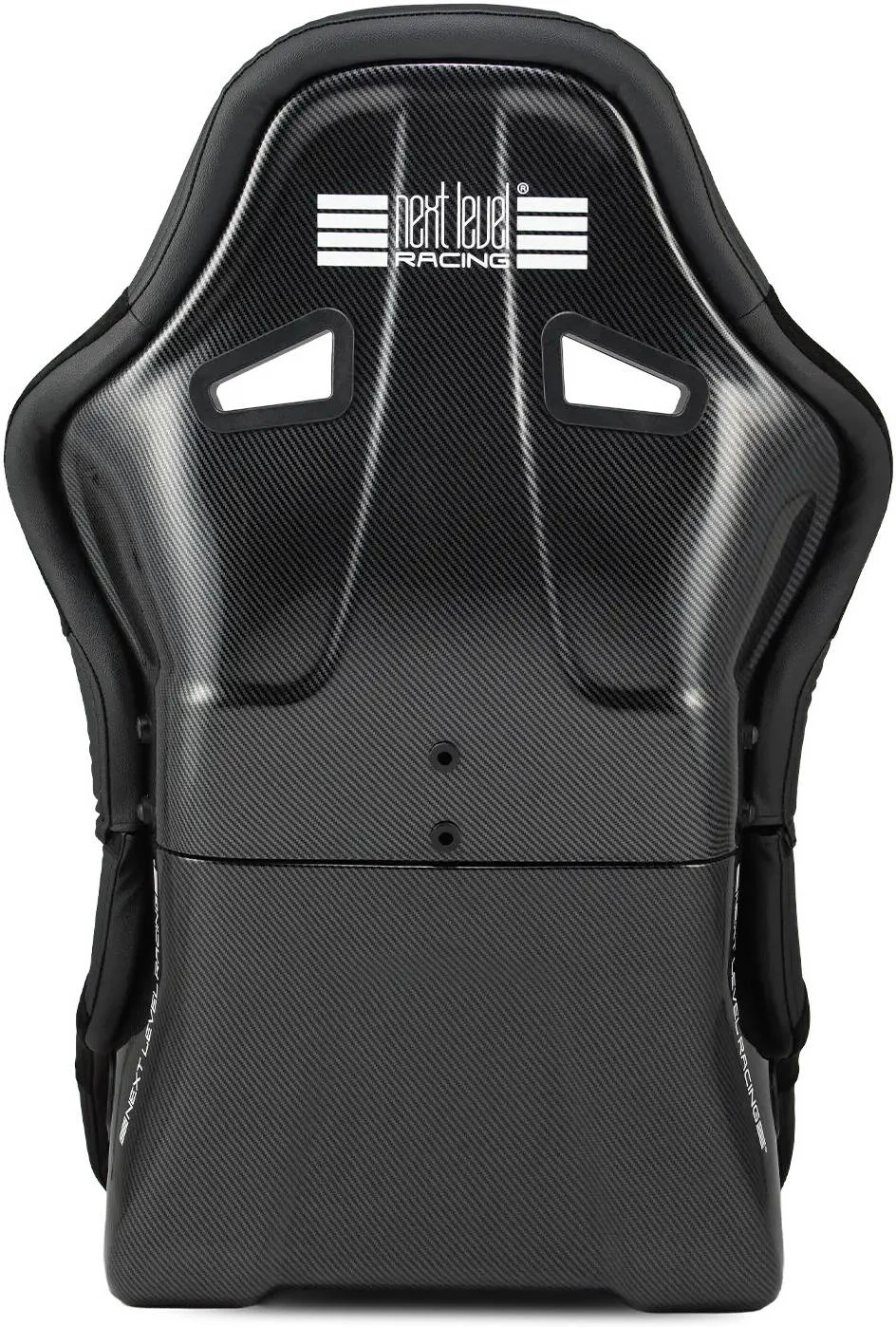 صندلی مسابقه شبیه ساز Next Level Racing Elite ES2، پلیمر قالب گیری شده چرخشی پنج محوره، فوم قالب گیری شده PU، روکش جیر ممتاز، مشکی | NLR-E060