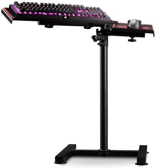 پایه کیبورد و ماوس ایستاده Next Level، دسترسی آسان به کیبورد و ماوس، ارتفاع و پایه های قابل تنظیم، مدیریت کابل، مشکی | NLR-A012