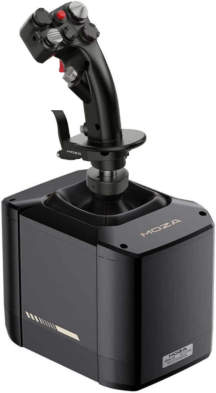 دسته پرواز MOZA MH16 به همراه دسته دنده AB9 FFB و پایه پرواز، کنترلر پرواز، واقع گرایانه، اتصال و اجرا، 30 سیگنال ورودی، الگوریتم بازخورد نیرو MCLS، حداکثر گشتاور 12 نیوتن متر | AS002 / AS001، پایه MOZA AB9