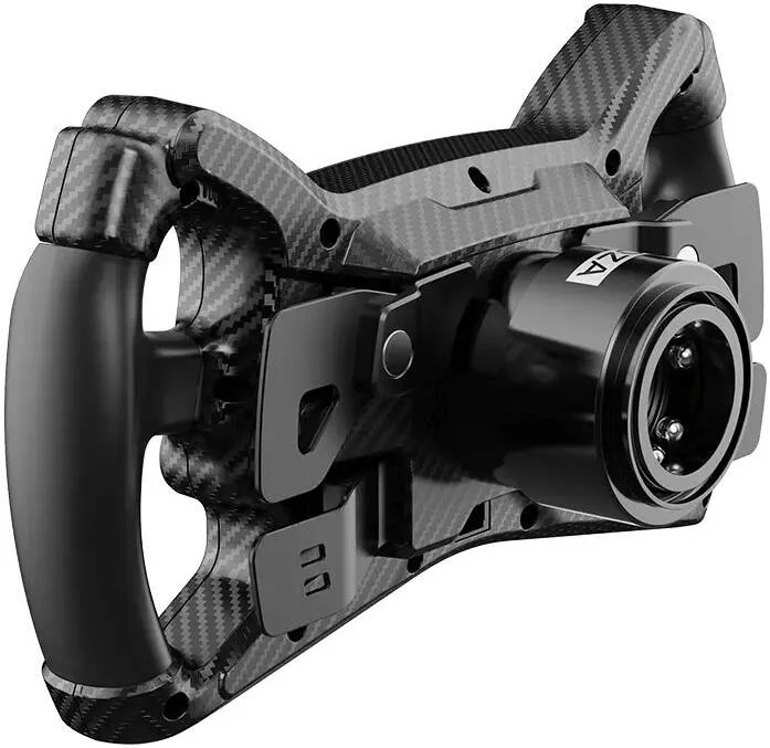 فرمان مسابقه MOZA KS، فرمان GT مدل پروانه‌ای 300 میلی‌متری، پدال مغناطیسی سنسور هال، کلاچ دوگانه، کامپوزیت‌های تقویت‌شده با فیبر کربن، دکمه‌های قابل برنامه‌ریزی، مشکی | KS