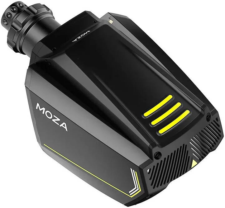 پایه فرمان MOZA R16 V2، گشتاور اوج 16 نیوتن متر، موتور سروو قطب مایل، الگوریتم بازخورد نیرو NexGen 4.0، رمزگذار مغناطیسی 21 بیتی، سیستم کنترل دمای هوشمند | R16 V2