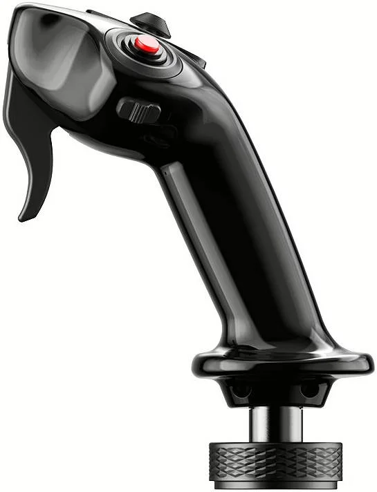 دسته جانبی MOZA MA3X، طراحی کلاسیک، حس اصیل، مواد پیشرفته، دوام فوق العاده، سوئیچ 8 طرفه ALPS، 12 سیگنال ورودی، سازگاری گسترده، مشکی | MA3X