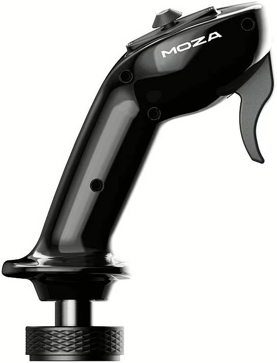 دسته جانبی MOZA MA3X، طراحی کلاسیک، حس اصیل، مواد پیشرفته، دوام فوق العاده، سوئیچ 8 طرفه ALPS، 12 سیگنال ورودی، سازگاری گسترده، مشکی | MA3X