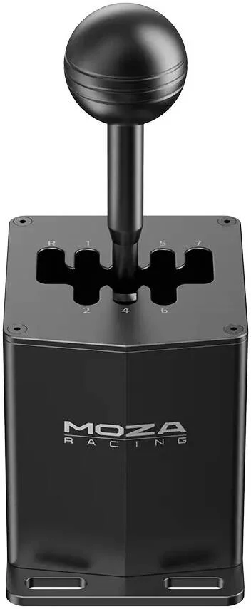 دنده MOZA HGP، سیستم هوشمند کاهش دنده، 7+R، الگوی H با دنده عقب و 7 قفل شده، سنسور زاویه ای 15 بیتی با دقت بالا، پوشش ضد گرد و غبار، ساختار تمام فلزی، مشکی | HGP