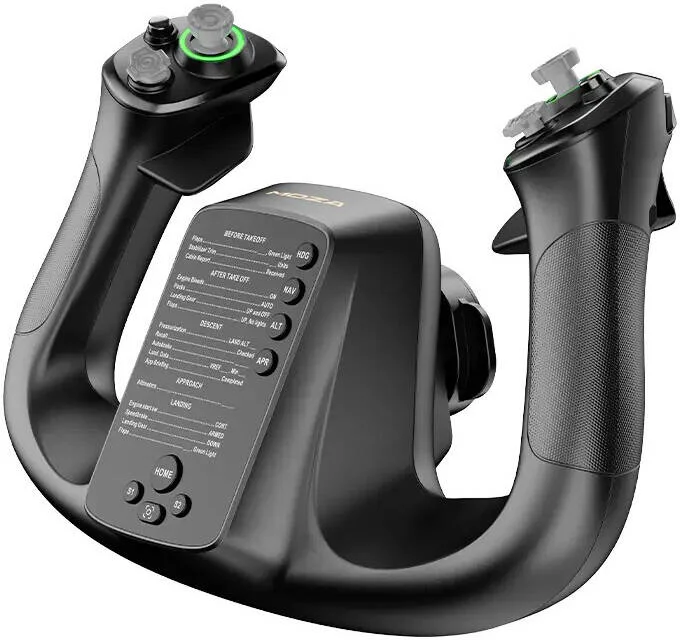 یوک MOZA MFY، مواد با استحکام بالا، 34 ورودی قابل تنظیم، نورپردازی RGB قابل تنظیم، تریگرهای چند منظوره، جوی استیک اثر هال | MFY-Yoke