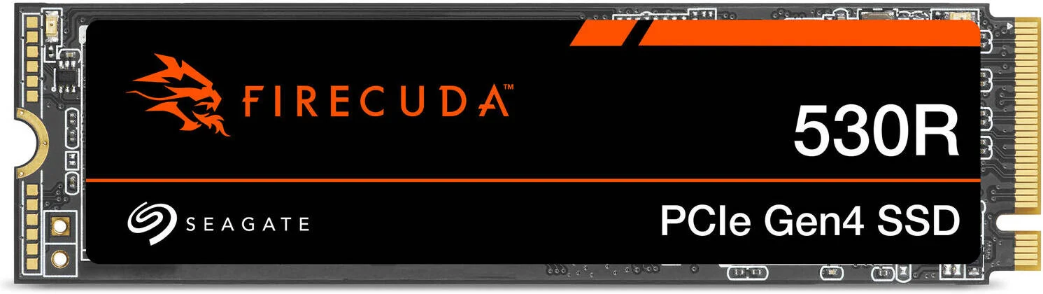 حافظه اس اس دی داخلی سیگیت FireCuda 530R، ظرفیت 1 ترابایت، فرم فاکتور M.2 2280-D2، رابط PCIe Gen4 4 NVMe 1.4، سرعت خواندن تا 7400 و نوشتن 7000، حافظه فلش 3D TLC NAND، مشکی | ZP1000GM3A063