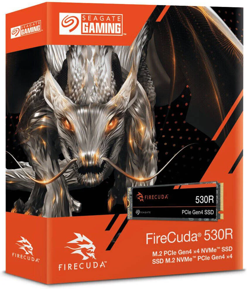 حافظه اس اس دی داخلی سیگیت FireCuda 530R، ظرفیت 2 ترابایت، فرم فاکتور 2280 M.2، رابط PCIe 4.0، سرعت خواندن تا 7400 و نوشتن 6900 مگابایت بر ثانیه، حافظه فلش 3D TLC NAND، مشکی | ZP2000GM3A063