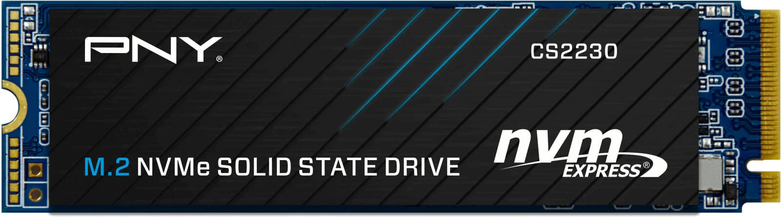 PNY CS2230 1 ترابایت M.2 NVMe PCIe 3.0 SSD داخلی، سرعت خواندن ترتیبی تا 3300 مگابایت بر ثانیه و سرعت نوشتن تا 2600 مگابایت بر ثانیه، فلش 3D NAND، پشتیبانی از SMART و TRIM، استقامت 560 ترابایت | M280CS2230-1TB-RB