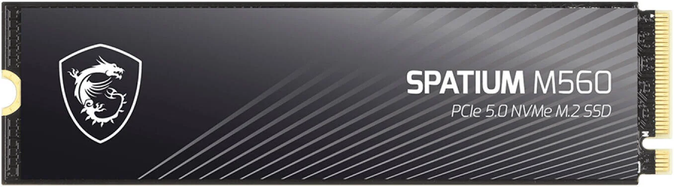 حافظه اس اس دی داخلی MSI SPATIUM M560 PCIe 5.0 NVMe M.2، ظرفیت 1 ترابایت، سرعت خواندن ترتیبی تا 10200 مگابایت بر ثانیه و سرعت نوشتن ترتیبی 8400 مگابایت بر ثانیه، 600 TBW، حافظه فلش 3D NAND | S78-440L0F0-P83 حافظه اس اس دی داخلی MSI SPATIUM M560 PCIe 5.0 NVMe M.2، ظرفیت 1 ترابایت، سرعت خواندن ترتیبی تا 10200 مگابایت بر ثانیه و سرعت نوشتن ترتیبی 8400 مگابایت بر ثانیه، 600 TBW، حافظه فلش 3D NAND | S78-440L0F0-P83