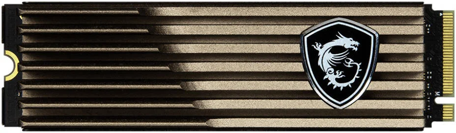 حافظه اس اس دی اینترنال MSI Spatium M460 PCIe Gen4x4 M.2 2280، با هیت سینک، ظرفیت 2 ترابایت، سرعت خواندن ترتیبی 4900 مگابایت بر ثانیه و سرعت نوشتن ترتیبی 4400 مگابایت بر ثانیه، 3D NAND، 1200 TBW، مشکی | S78-440Q420-P83