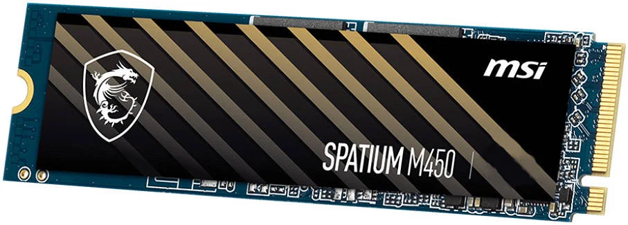 حافظه اس اس دی اینترنال گیمینگ MSI SPATIUM M450 1TB PCIe 4 0 NVMe M 2، سرعت خواندن ترتیبی تا 3000 مگابایت بر ثانیه، سرعت نوشتن ترتیبی تا 3600 مگابایت بر ثانیه، 3D NAND، 1.5 میلیون ساعت MTBF، 600TBW مدل S78-440L920-P83 حافظه اس اس دی اینترنال گیمینگ MSI SPATIUM M450 1TB PCIe 4 0 NVMe M 2، سرعت خواندن ترتیبی تا 3000 مگابایت بر ثانیه، سرعت نوشتن ترتیبی تا 3600 مگابایت بر ثانیه، 3D NAND، 1.5 میلیون ساعت MTBF، 600TBW مدل S78-440L920-P83