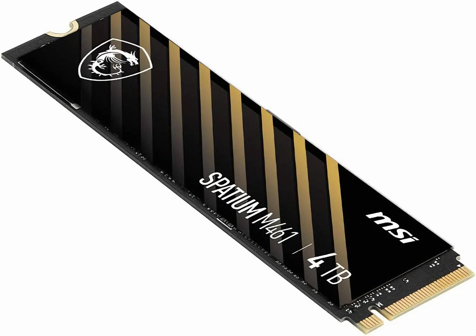 حافظه اس اس دی داخلی MSI Spatium M461 با ظرفیت 4 ترابایت، PCIe Gen4x4 M.2 2280، سرعت خواندن ترتیبی تا 5000 مگابیت بر ثانیه، سرعت نوشتن ترتیبی تا 4200 مگابیت بر ثانیه، حافظه فلش 3D NAND، 1.5 میلیون ساعت MTBF، 900 TBW | S78-440R030-P83