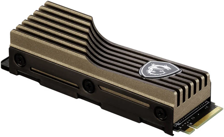 حافظه اس اس دی اینترنال MSI Spatium M460 PCIe Gen4x4 M.2 2280، با هیت سینک، ظرفیت 1 ترابایت، سرعت خواندن ترتیبی 5000 مگابایت بر ثانیه و سرعت نوشتن ترتیبی 4500 مگابایت بر ثانیه، 3D NAND، 600 TBW، مشکی | S78-440L840-P83