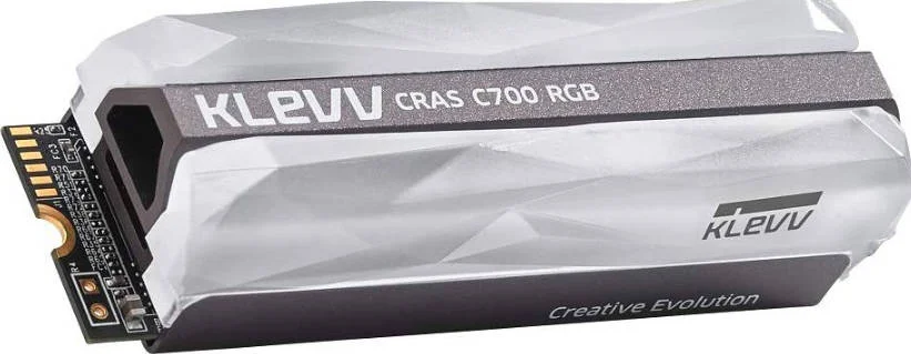حافظه اس اس دی داخلی Klevv Cras C700 RGB با ظرفیت 960 گیگابایت، NVMe PCIe Gen3x4، فرم فاکتور M.2 2280، سرعت خواندن 1500 مگابایت بر ثانیه و نوشتن 1300 مگابایت بر ثانیه، 400 ترابایت نوشته شده | K960GM2SP0-C7R حافظه اس اس دی داخلی Klevv Cras C700 RGB با ظرفیت 960 گیگابایت، NVMe PCIe Gen3x4، فرم فاکتور M.2 2280، سرعت خواندن 1500 مگابایت بر ثانیه و نوشتن 1300 مگابایت بر ثانیه، 400 ترابایت نوشته شده | K960GM2SP0-C7R