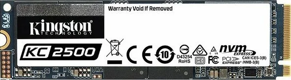 درایو حالت جامد 2 ترابایتی کینگستون KC2500 - M.2 2280 داخلی - PCI Express NVMe (PCI Express NVMe 3.0 x4) | 740617307207 درایو حالت جامد 2 ترابایتی کینگستون KC2500 - M.2 2280 داخلی - PCI Express NVMe (PCI Express NVMe 3.0 x4) | 740617307207