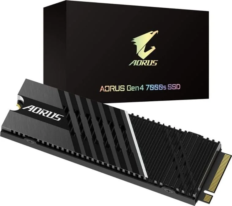 درایو حالت جامد داخلی (SSD) گیگابایت Aorus Gen4 1TB 7000s M.2 2280 PCI-Express 4.0 x4, NVMe 1.4 3D TLC