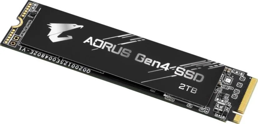 درایو حالت جامد داخلی (SSD) گیگابایت Aorus Gen4 M.2 2280 2TB PCI-Express 4.0 x4, NVMe 1.3 3D TLC مدل GP-AG42TB