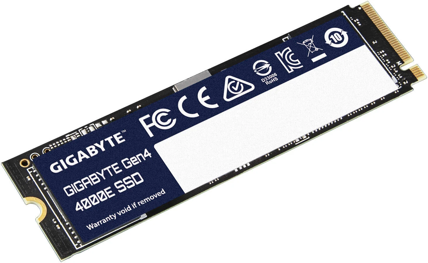 حافظه اس اس دی داخلی GIGABYTE Gen4 4000E، ظرفیت 500 گیگابایت، PCI Express 4.0x4، رابط NVMe 1.4، فرم فاکتور M.2 2280، سرعت خواندن ترتیبی تا 3600 مگابایت بر ثانیه و سرعت نوشتن ترتیبی 3000 مگابایت بر ثانیه | G440E500G