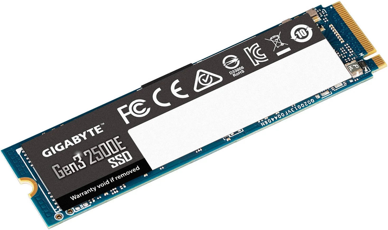 حافظه اس اس دی داخلی GIGABYTE Gen3 2500E، ظرفیت 1 ترابایت، PCIe 3.0x4، رابط NVMe 1.3، فرم فاکتور M.2 2280، سرعت خواندن ترتیبی تا 2400 مگابایت بر ثانیه و سرعت نوشتن ترتیبی تا 1800 مگابایت بر ثانیه | G325E1TB