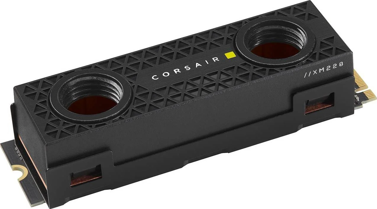 حافظه اس اس دی داخلی 2 ترابایتی Corsair MP600 Pro XT Hydro X Edition، فناوری 3D TLC NAND، سرعت خواندن تا 7100 مگابایت بر ثانیه، سرعت نوشتن تا 6800 مگابایت بر ثانیه، رابط PCIe Gen 4.0 x4، فرم فاکتور M.2 2280، 1400 TBW، مشکی | CSSD-F2000GBMP600PHXT حافظه اس اس دی داخلی 2 ترابایتی Corsair MP600 Pro XT Hydro X Edition، فناوری 3D TLC NAND، سرعت خواندن تا 7100 مگابایت بر ثانیه، سرعت نوشتن تا 6800 مگابایت بر ثانیه، رابط PCIe Gen 4.0 x4، فرم فاکتور M.2 2280، 1400 TBW، مشکی | CSSD-F2000GBMP600PHXT