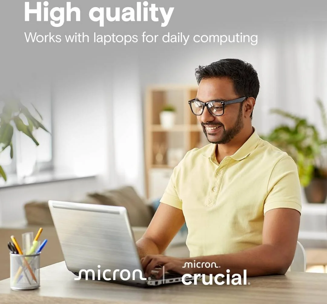 حافظه اس اس دی داخلی کروشیال E100 با ظرفیت 1 ترابایت، M.2 NVMe PCIe Gen4، سرعت تا 5,000 مگابایت بر ثانیه، سازگار با لپ تاپ و کامپیوتر، بادوام و قابل اعتماد | CT1000E100SSD8