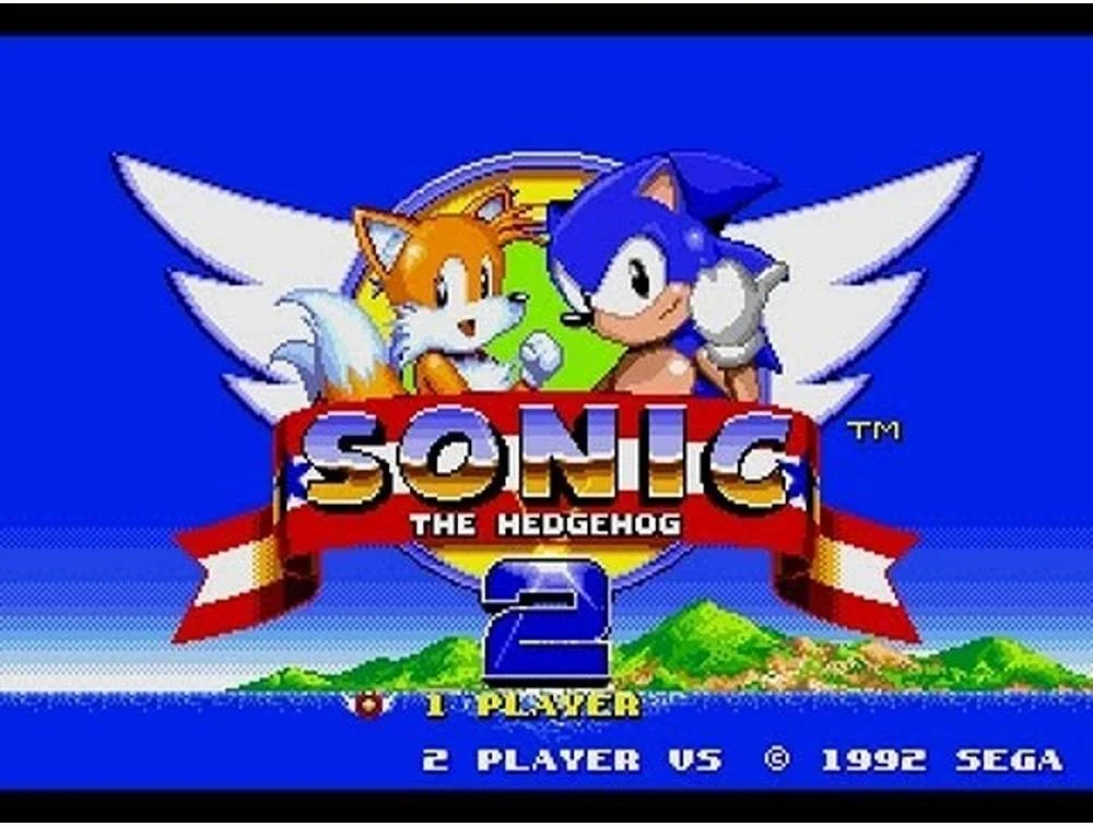 بازی سگا Sonic The Hedgehog 2 برای مگا درایو، کارتریج 16 بیتی، منطقه PAL | 4974365610517