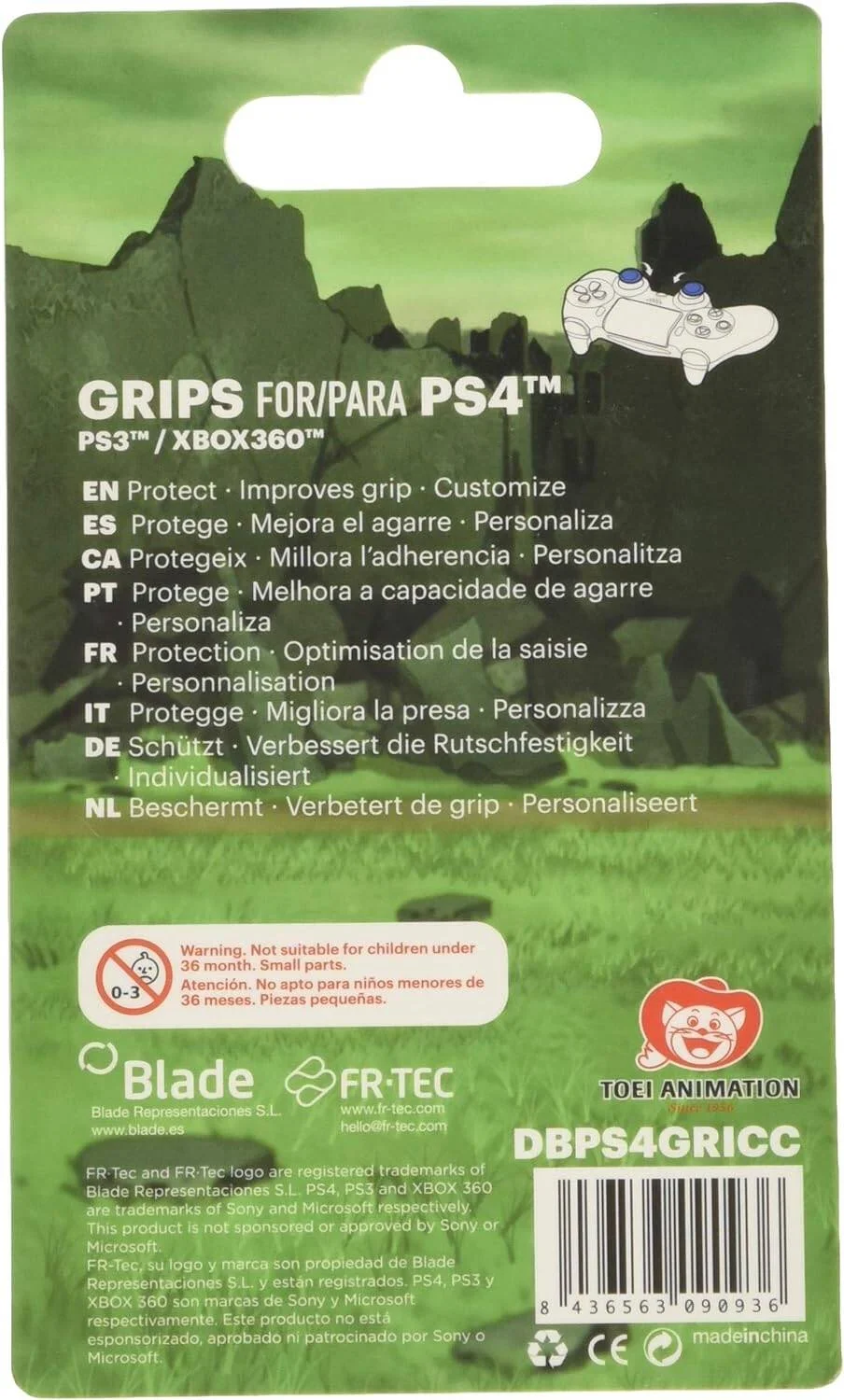 گریپ های FR-TEC مدل "Capsule Corp" (PS4)