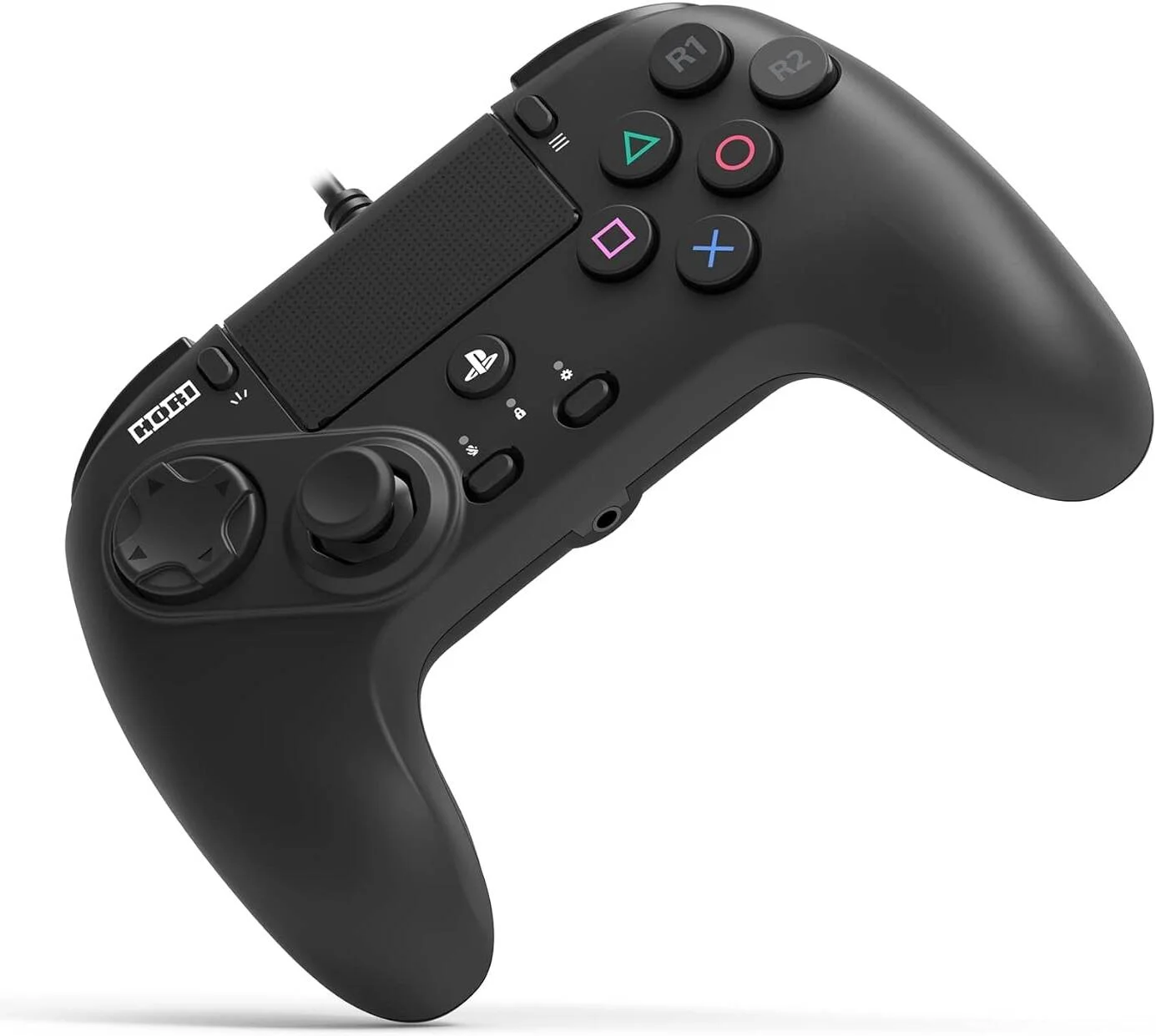 دسته بازی هوری Fighting Commander OCTA، سازگار با PS5، PS4 و PC، آنالوگ استیک با پرتاب کوتاه و دروازه 8 جهته، دکمه های میکرو سوئیچ، مشکی | SPF-023U