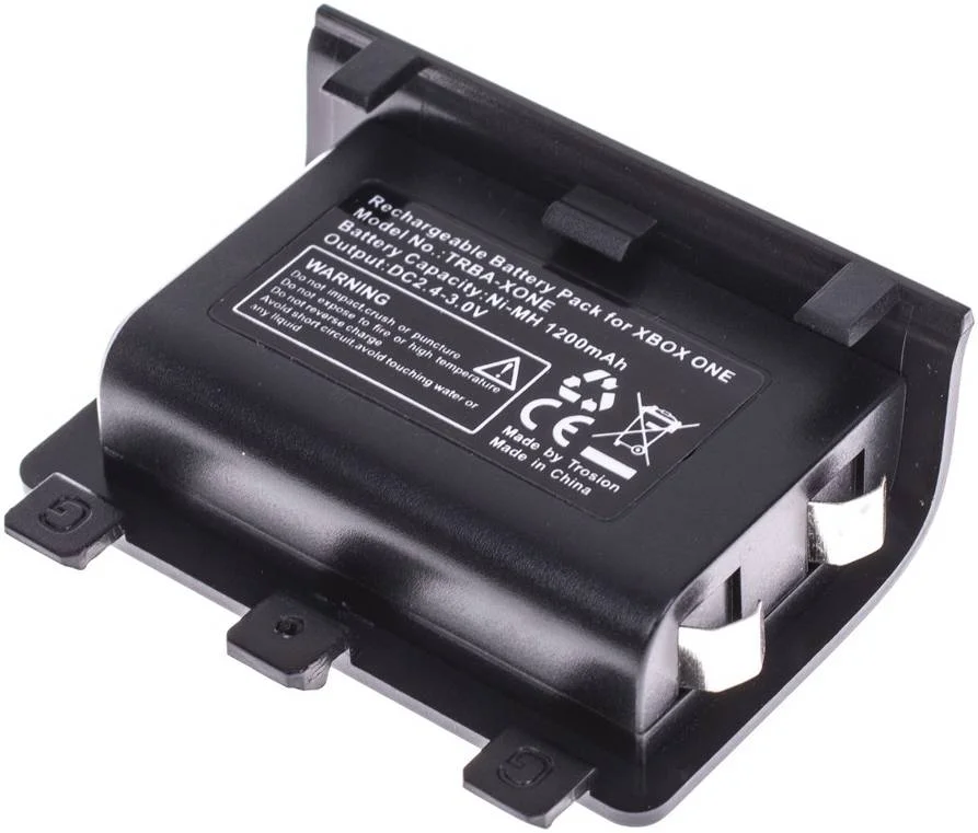 کابل شارژ و باتری برای ایکس باکس وان، بازی و شارژ، نشانگر LED، کابل شارژ میکرو USB 3 متری، مشکی | 320000