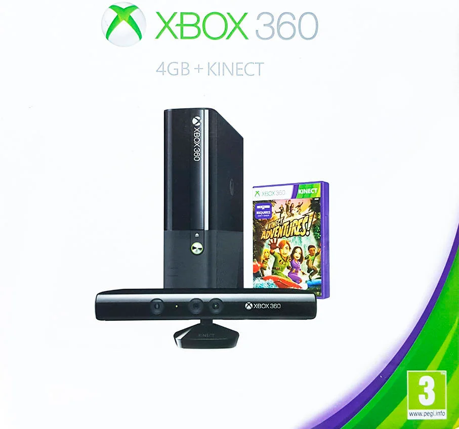 کنسول ایکس باکس 360 اسلیم 250 گیگابایت نسخه ویژه کینکت | 1439/1414