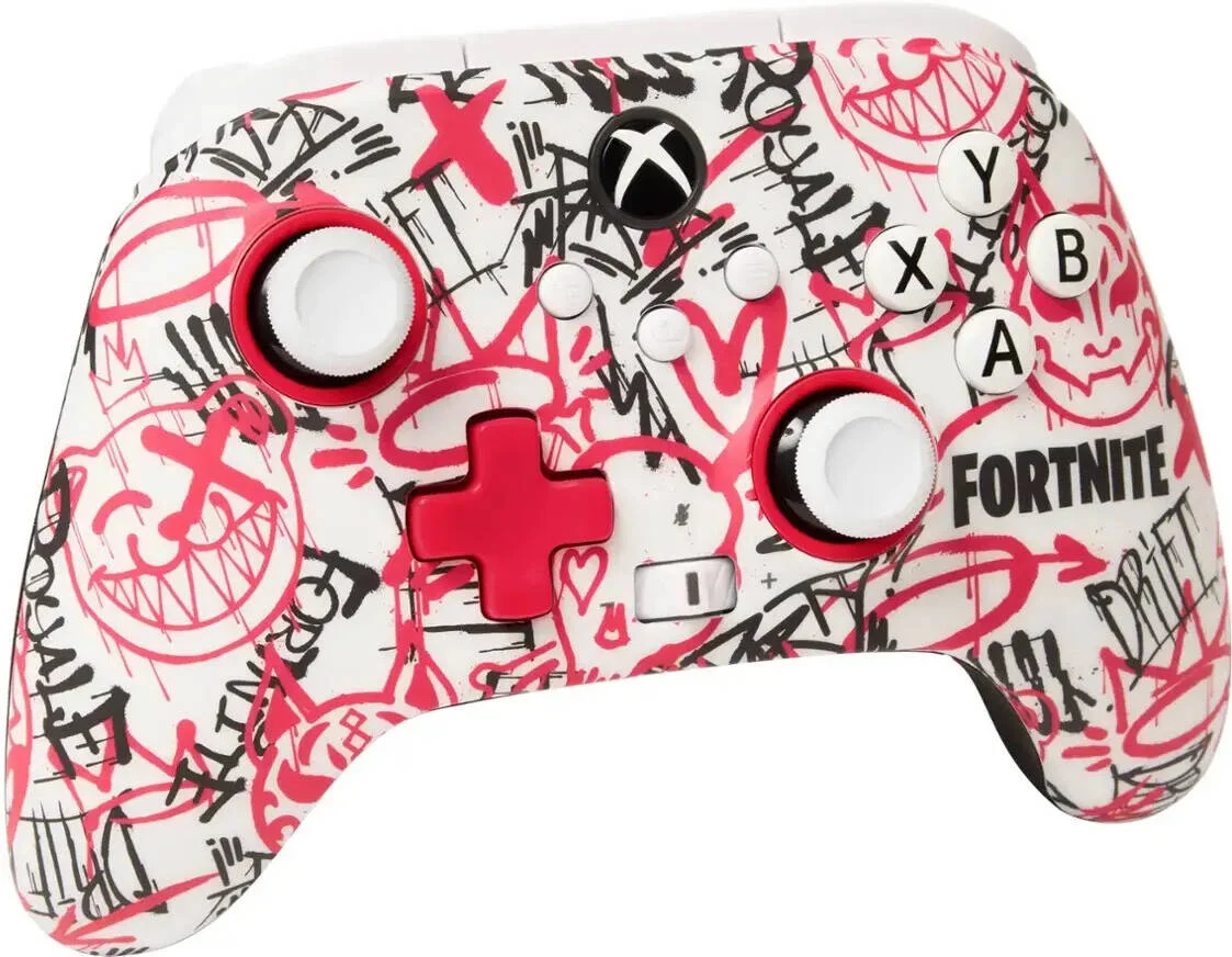 دسته بازی بیسیم PowerA Xbox، دارای 4 دکمه قابل تنظیم، قفل ماشه 3 طرفه، تاخیر کم، نشانگر LED، جوی استیک و ماشه اثر هال، کابل USB-C 3 متری، نسخه ویژه Fortnite | XBGP0400-01 دسته بازی بیسیم PowerA Xbox، دارای 4 دکمه قابل تنظیم، قفل ماشه 3 طرفه، تاخیر کم، نشانگر LED، جوی استیک و ماشه اثر هال، کابل USB-C 3 متری، نسخه ویژه Fortnite | XBGP0400-01